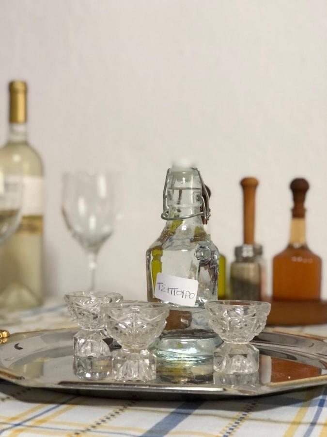 Παραδοσιακο Σπιτι Με Θεα Villa Kissos  Bagian luar foto