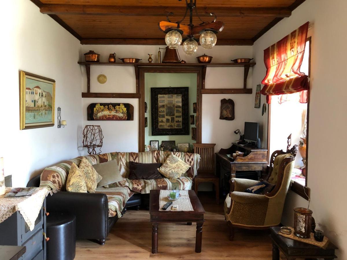 Παραδοσιακο Σπιτι Με Θεα Villa Kissos  Bagian luar foto